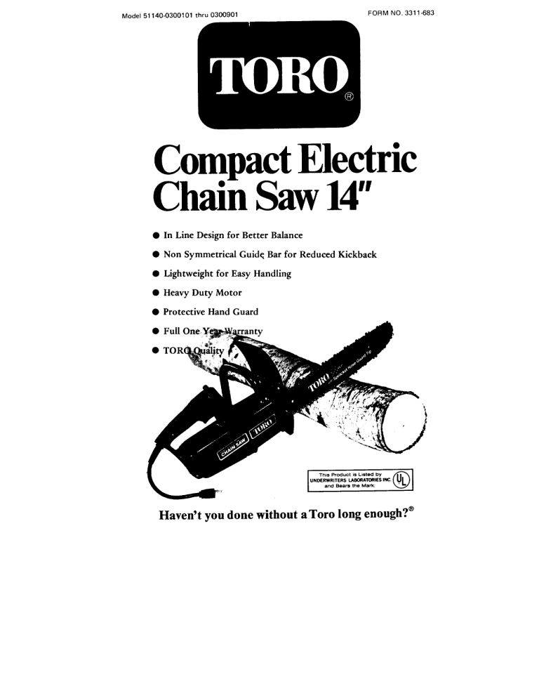 Toro 14 Toro 14