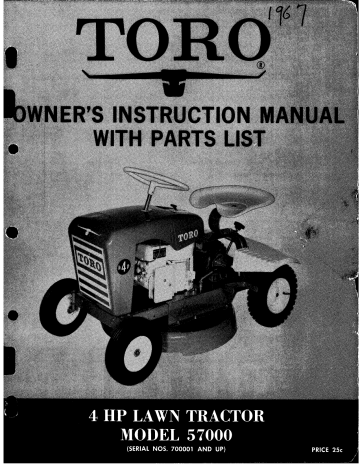 Toro 25 Toro 25