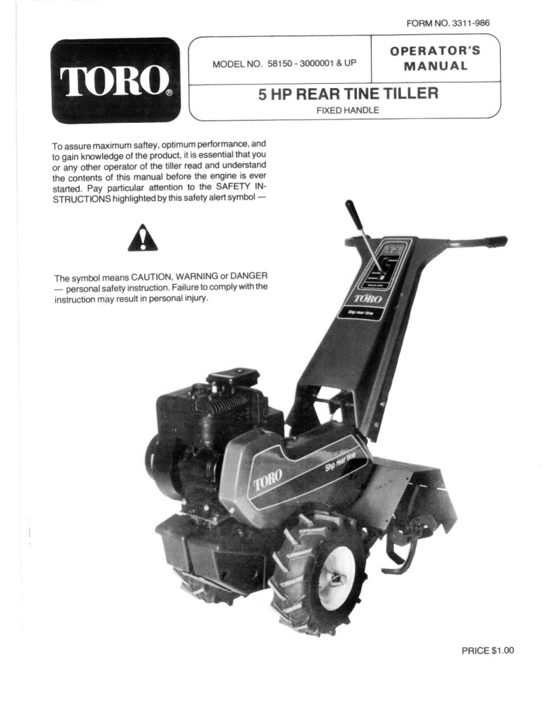 Toro 18 Toro 18