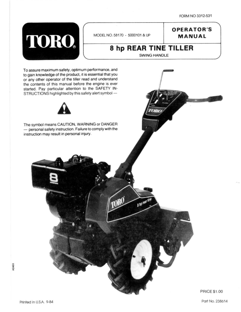 Toro 22 Toro 22