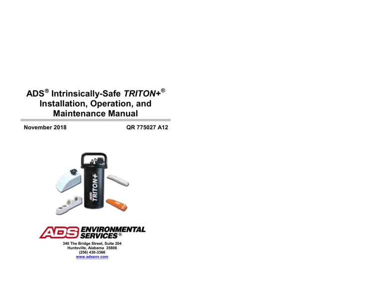 ADS TRITON+ User manual ADS TRITON+ User manual