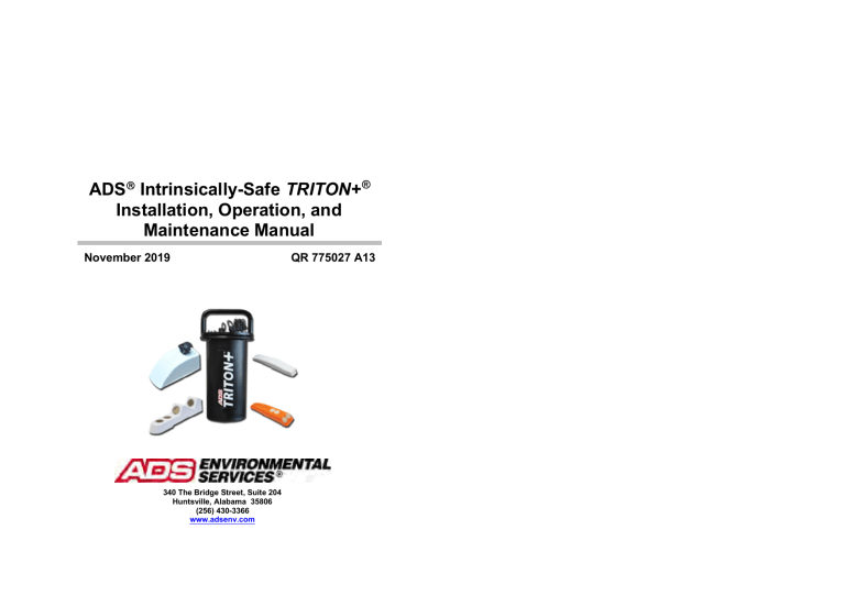 ADS TRITON+ User manual ADS TRITON+ User manual