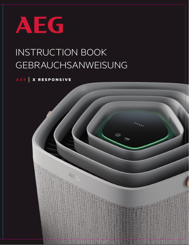 AEG AX91-604DG, AX91-404DG, AX91-404GY User manual AEG AX91-604DG, AX91-404DG, AX91-404GY User manual