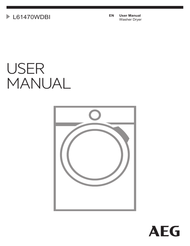 AEG L61470WDBI User manual AEG L61470WDBI User manual