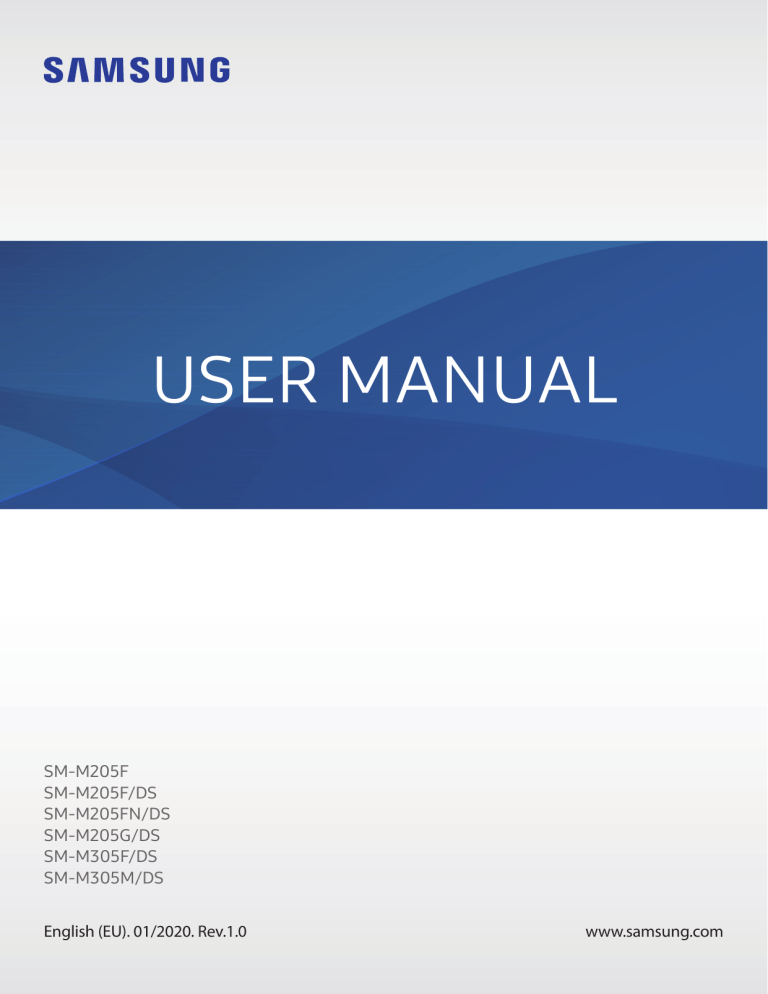 Samsung SM-M205FN/DS, SM-M205G/DS, SM-M205F/DS, SM-M205F User manual Samsung SM-M205FN/DS, SM-M205G/DS, SM-M205F/DS, SM-M205F User manual