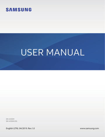 Samsung SM-A105M, SM-A105M/DS User manual Samsung SM-A105M, SM-A105M/DS User manual