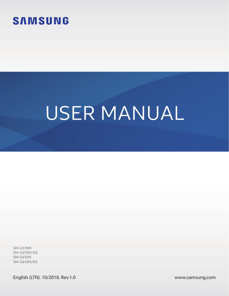 Samsung SM-G570M/DS, SM-G570M User manual Samsung SM-G570M/DS, SM-G570M User manual