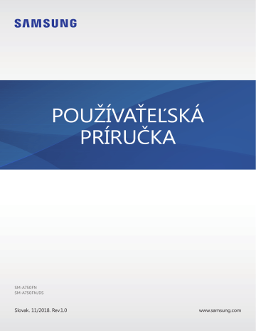 Samsung Galaxy A7 Duos Používateľská príručka | Manualzz Samsung Galaxy A7 Duos Používateľská príručka | Manualzz