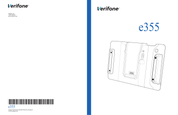 VeriFone e355 User manual VeriFone e355 User manual