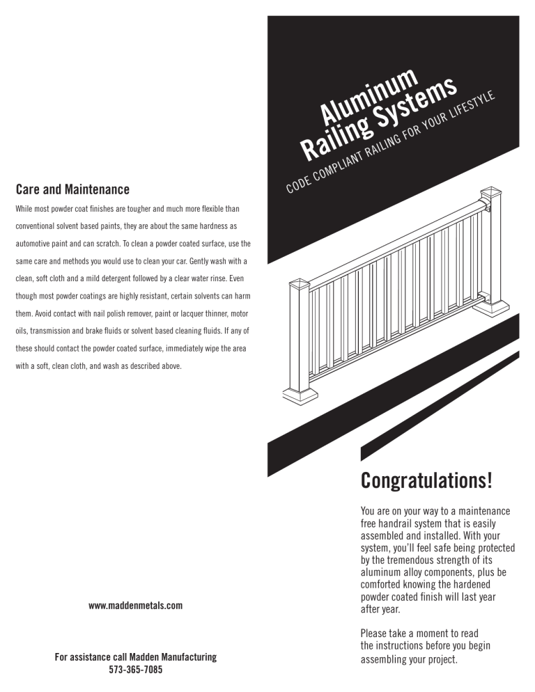 EZ Handrail EZF7254W, EZ8RBZ, EZBCW-LP, EZ6CW, EZPRW-W, EZ8RW, EZBCDT-LP, EZTUPHB, WH6RHB, EZPRBZ-W Installation guide EZ Handrail EZF7254W, EZ8RBZ, EZBCW-LP, EZ6CW, EZPRW-W, EZ8RW, EZBCDT-LP, EZTUPHB, WH6RHB, EZPRBZ-W Installation guide