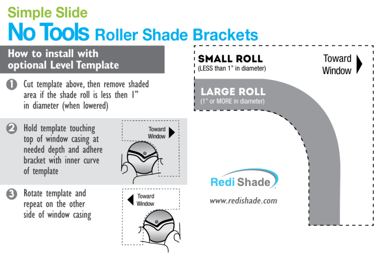 Redi Shade 3251514 User manual Redi Shade 3251514 User manual