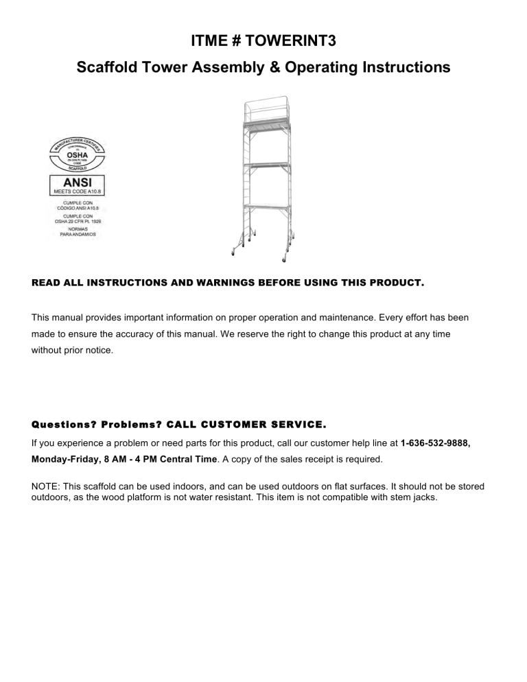 PRO-SERIES 804607 User manual PRO-SERIES 804607 User manual