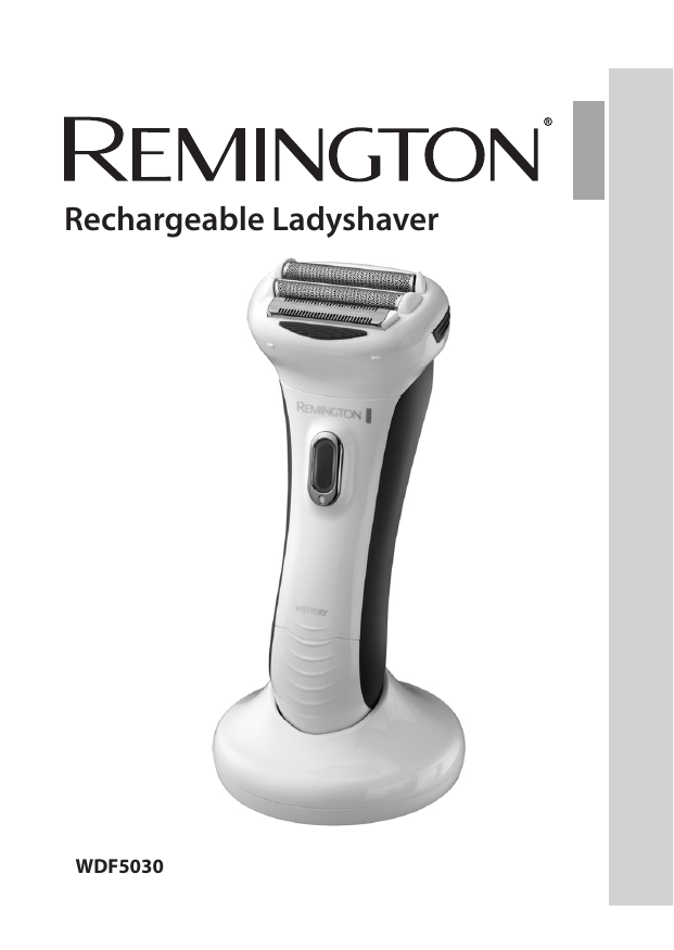 Remington WDF5030 (Smooth&Silky) User manual Remington WDF5030 (Smooth&Silky) User manual