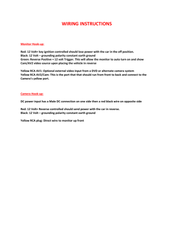 Pyle PLCM7200 Installation manual Pyle PLCM7200 Installation manual