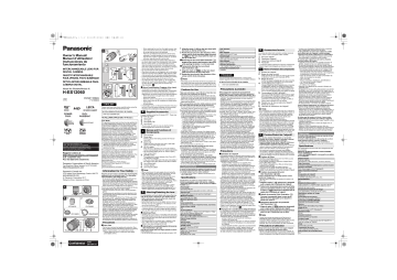 Panasonic H-ES12060 User manual Panasonic H-ES12060 User manual