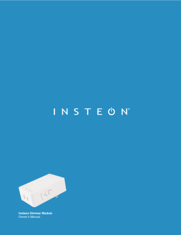 INSTEON 2457D2, Refurbished Remote Control Plug-In Lamp Dimmer Module, Remote Control Plug-In Lamp Dimmer Module, Dimmer Module User manual INSTEON 2457D2, Refurbished Remote Control Plug-In Lamp Dimmer Module, Remote Control Plug-In Lamp Dimmer Module, Dimmer Module User manual