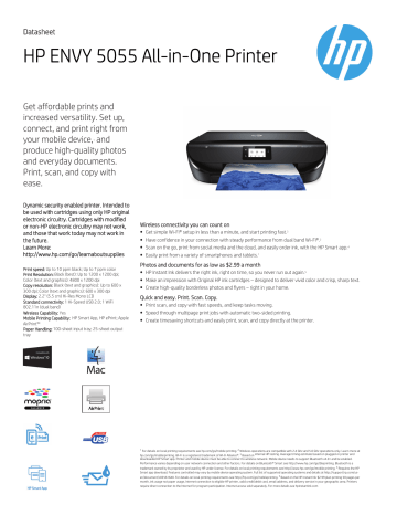 HP 5055 Specification HP 5055 Specification