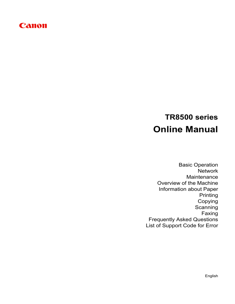 Canon 2233C002 User manual Canon 2233C002 User manual