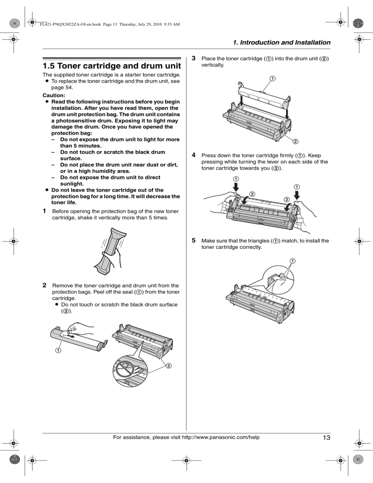 Panasonic KX-FL421 User manual Panasonic KX-FL421 User manual