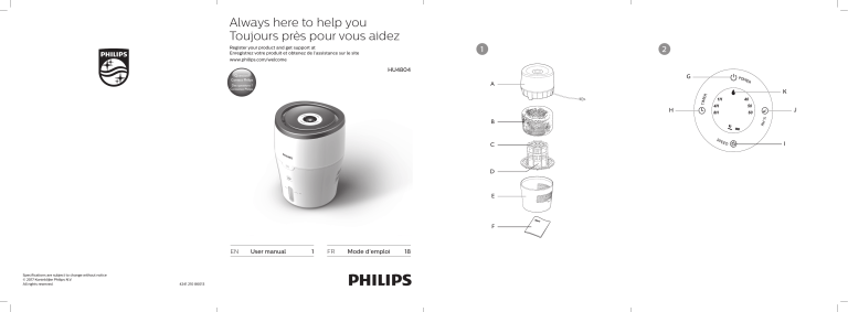 Philips HU4804/41 User manual Philips HU4804/41 User manual