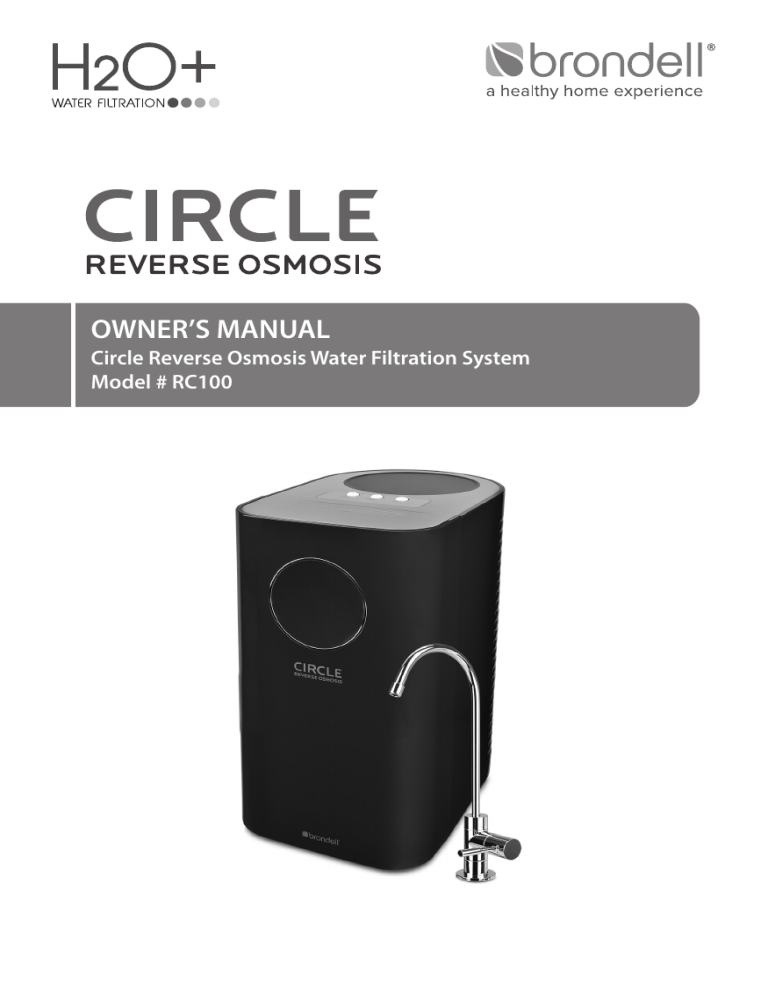 brondell RC100 User manual brondell RC100 User manual