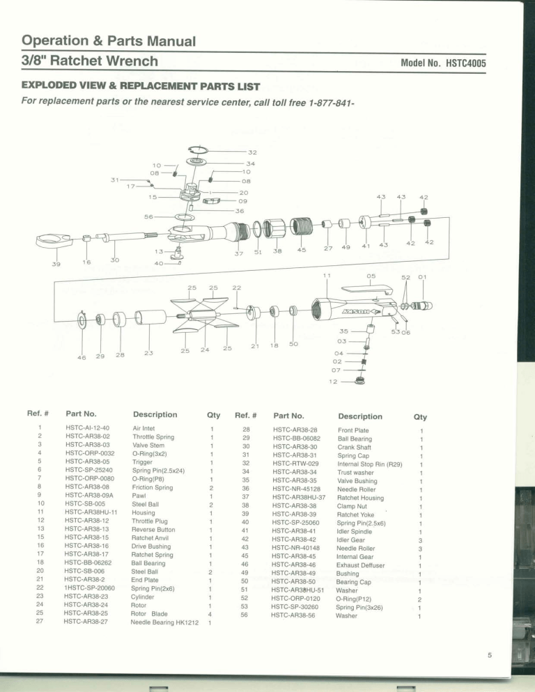 Husky HSTC4005 Product information Husky HSTC4005 Product information