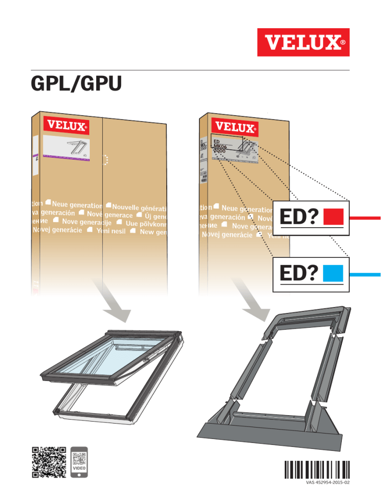 Velux MK08 User guide Velux MK08 User guide