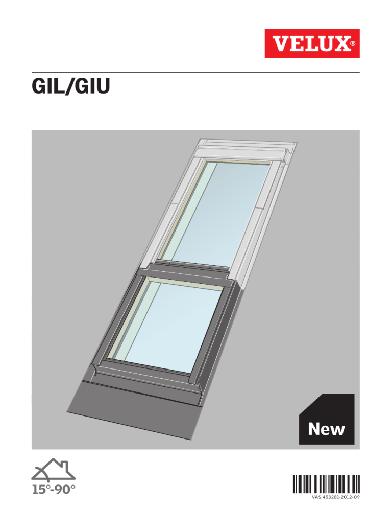 Velux SK34 User guide Velux SK34 User guide