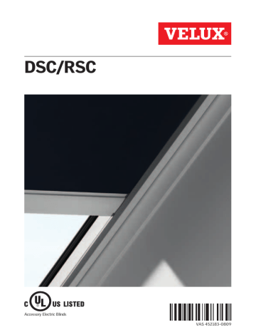 Velux DSC 2230 3184, DSC 3046 3184 Installation guide Velux DSC 2230 3184, DSC 3046 3184 Installation guide