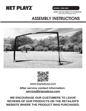 TRI GREAT USA ODS-3081 Instructions TRI GREAT USA ODS-3081 Instructions