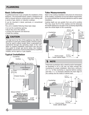 Frigidaire FH36DD50MS Installation guide Frigidaire FH36DD50MS Installation guide