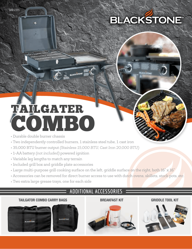 Blackstone 1555 User guide Blackstone 1555 User guide