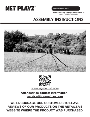 TRI GREAT USA ODS-2055 Instructions TRI GREAT USA ODS-2055 Instructions