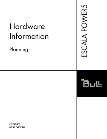 Bull Power 5 User manual Bull Power 5 User manual