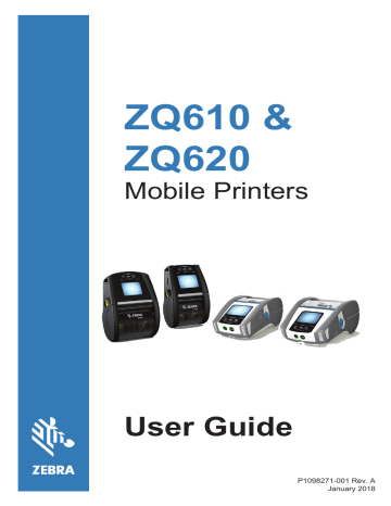 Zebra ZQ620 User Guide | Manualzz