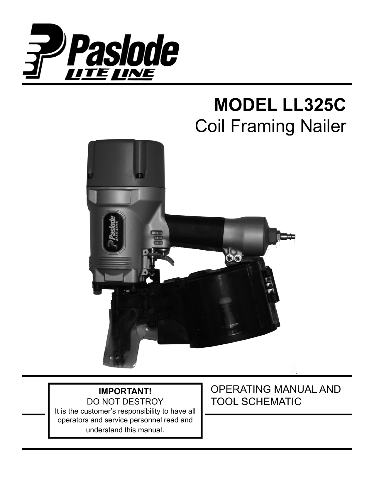 Paslode Framing Nailer Parts Breakdown Pdf Reviewmotors Co