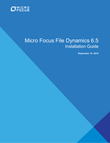 Novell File Dynamics Installation Guide | Manualzz Novell File Dynamics Installation Guide | Manualzz