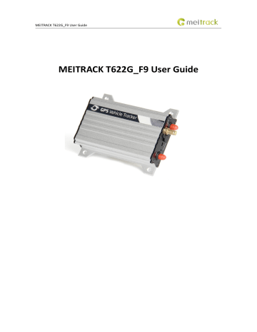 Meitrack T622G_F9 User Guide | Manualzz Meitrack T622G_F9 User Guide | Manualzz