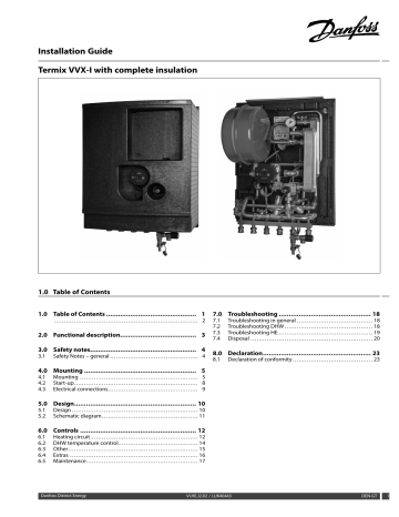 Danfoss Termix Vvx I Operating Guide Manualzz