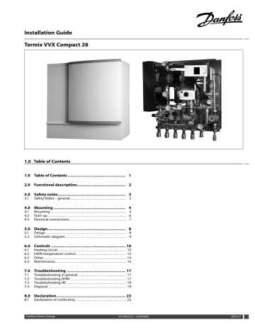 Danfoss Termix VVX C28 Operating Guide Manualzz