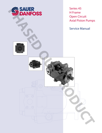 Danfoss Series Frame H Axial Piston Open Circuit Pump Service Guide