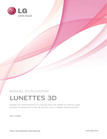 LG AG-S350 Owner's manual LG AG-S350 Owner's manual