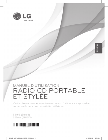 LG SB16W Owner's manual LG SB16W Owner's manual