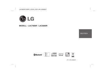 LG LAC7800R Owner's manual LG LAC7800R Owner's manual