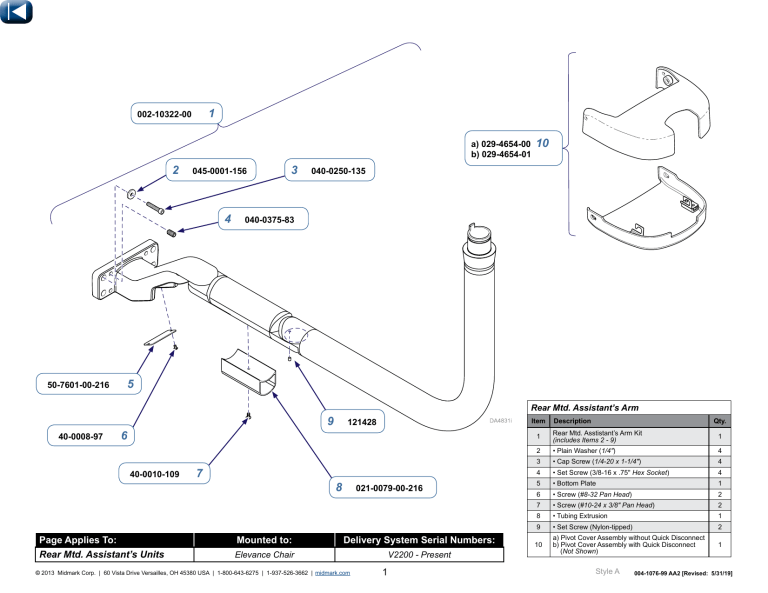 Midmark Elevance® Standard Delivery System, Elevance® Continental-Style Delivery System User manual Midmark Elevance® Standard Delivery System, Elevance® Continental-Style Delivery System User manual