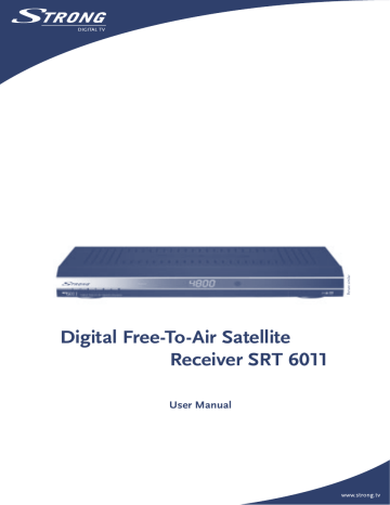 Strong SRT 6011 User manual | Manualzz Strong SRT 6011 User manual | Manualzz