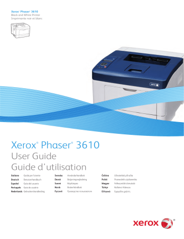 Xerox 3610 Phaser Gebruikershandleiding Manualzz