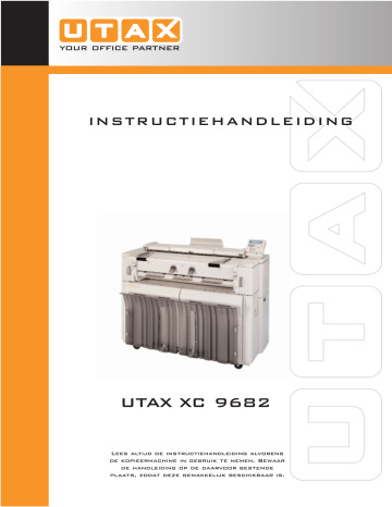 Utax XC 9682 Operating instructions Utax XC 9682 Operating instructions