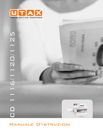Utax CD 1120 Copy System Istruzioni per l'uso | Manualzz Utax CD 1120 Copy System Istruzioni per l'uso | Manualzz