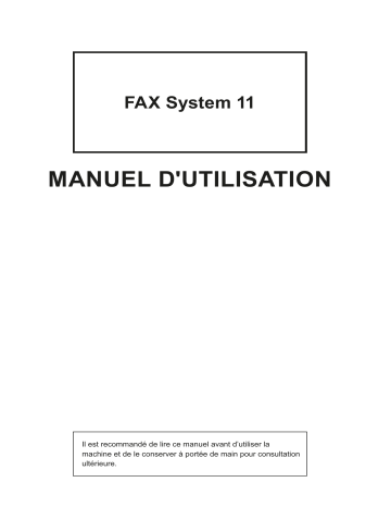 Utax 300ci Operating instructions Utax 300ci Operating instructions